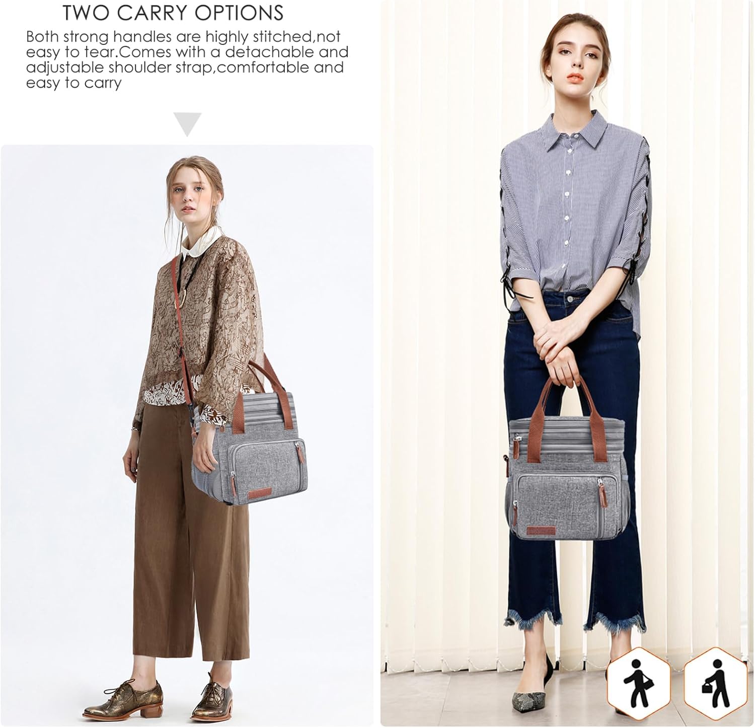 Thumbnail 1 de MIYCOO Lunch Bag & Lunch Box 15L Grey