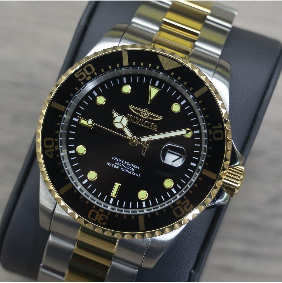 Thumbnail 6 de Invicta Pro Diver 22057 pour homme : montre acier inox 43 mm à quartz, cadran noir