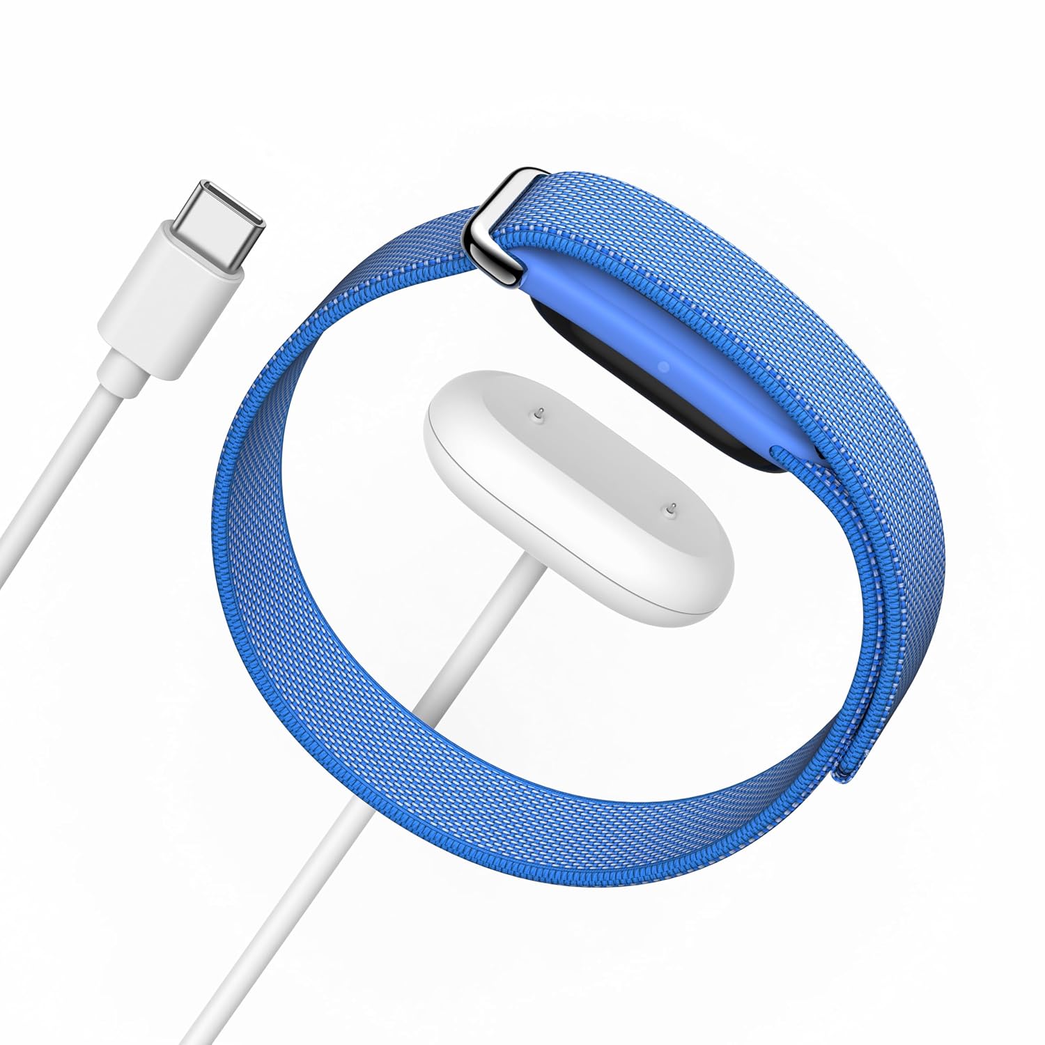 Detalle de leQuiven USB-C-laddkabel för Fitbit Air, 1 m, magnetisk, utan adapter