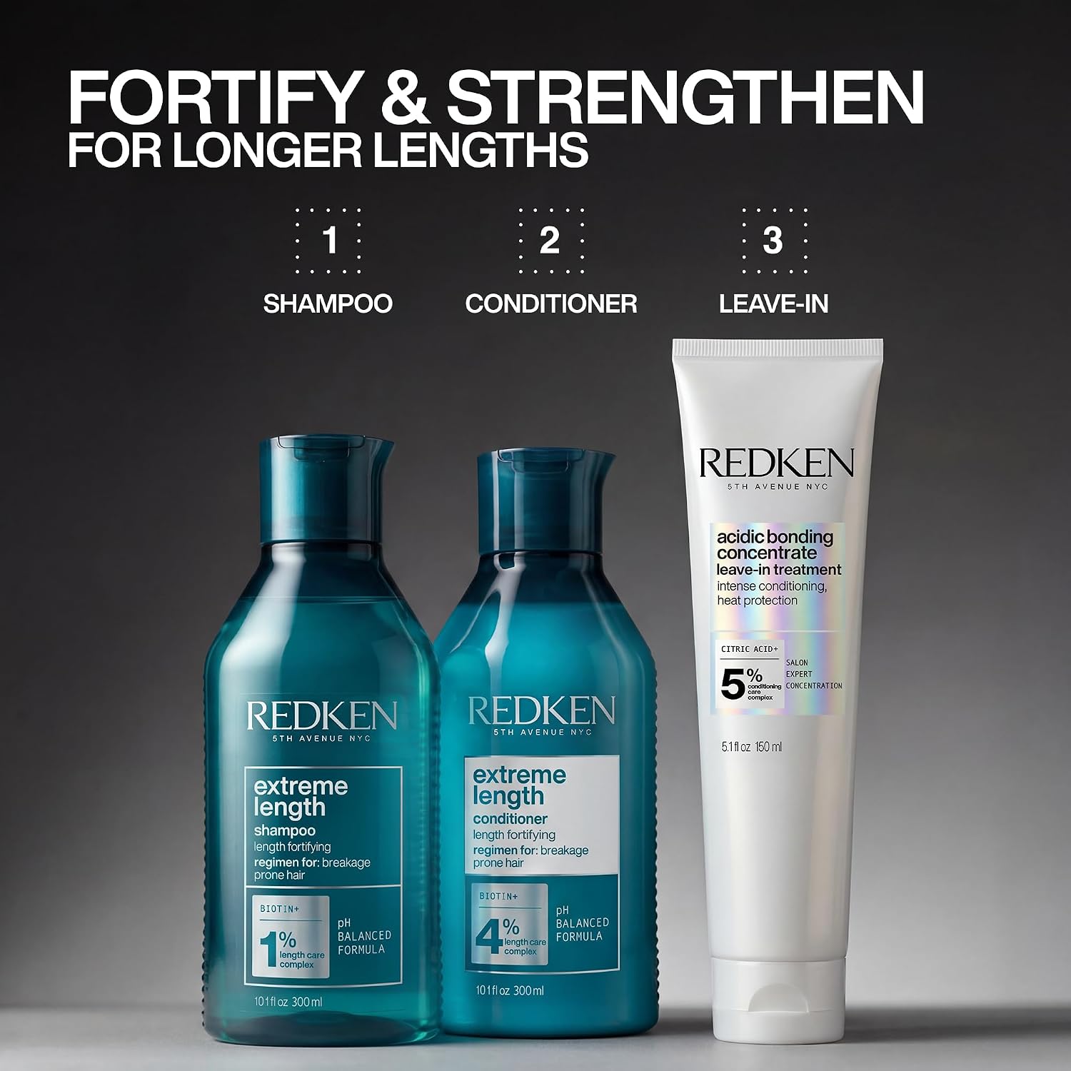 Detalle 2 de Redken Biotin Shampoo for Longer, Stronger Hair – Extreme Length