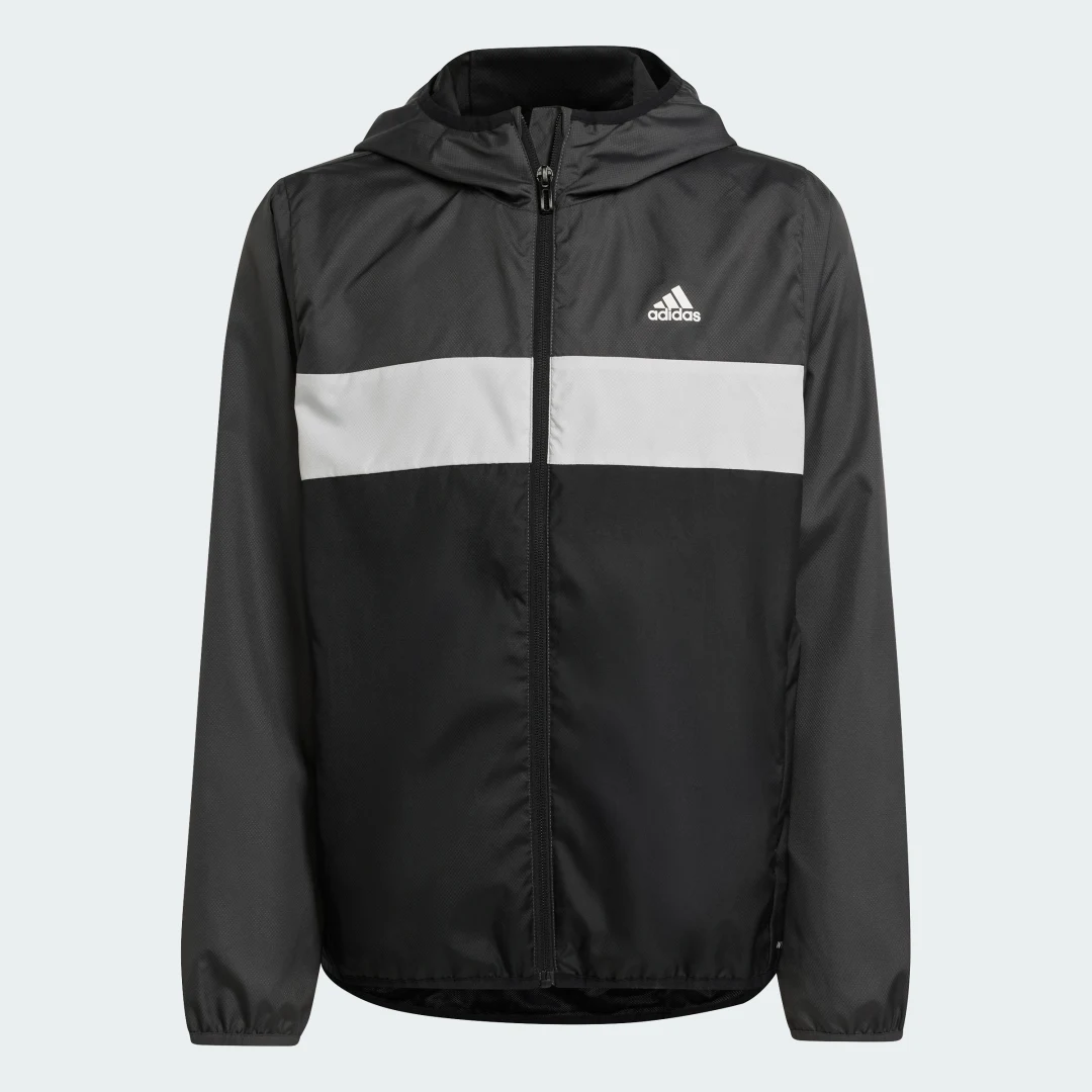 Detalle 2 de Cortavientos WIND.RDY Tiberio de Adidas – gris, para salir a diario