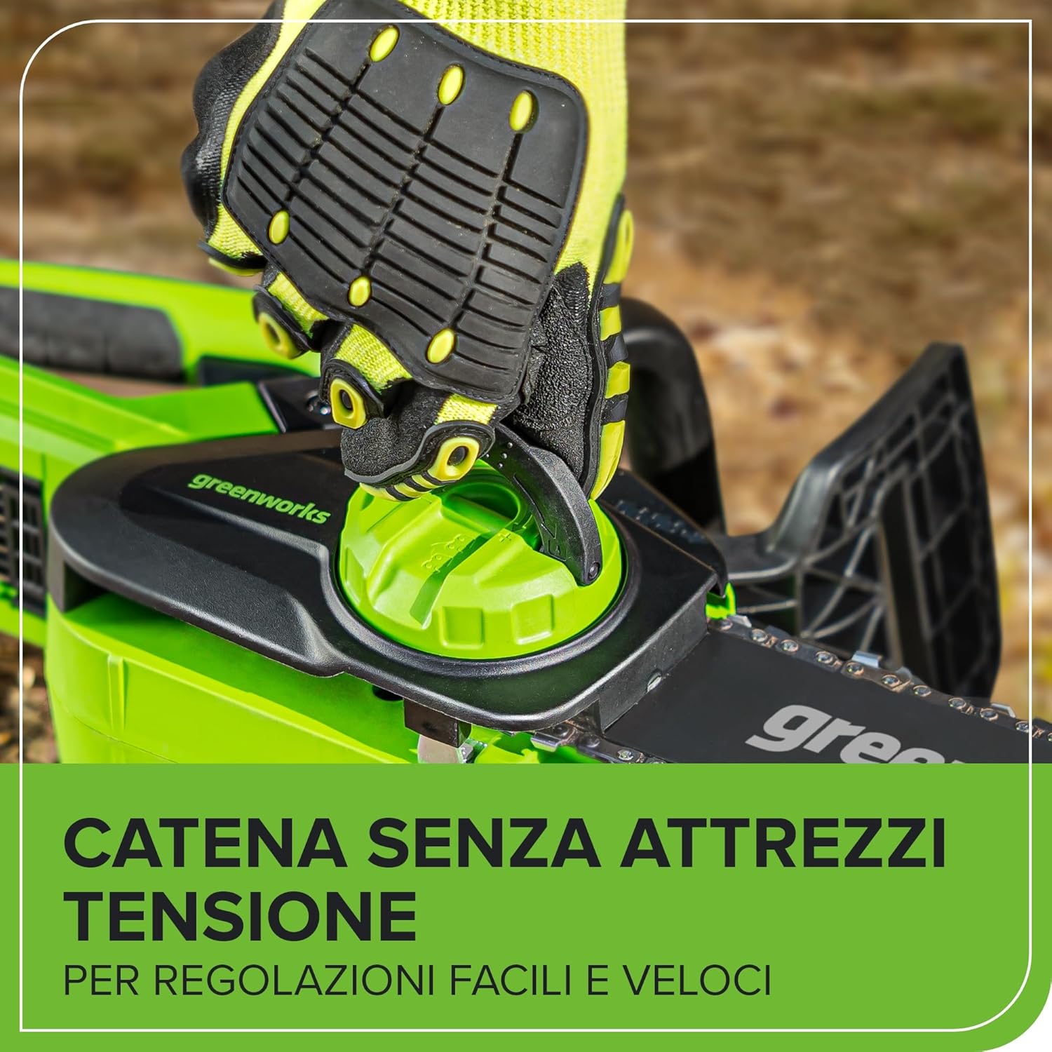 Thumbnail 6 de Greenworks G40CS30II Motosega 30 cm