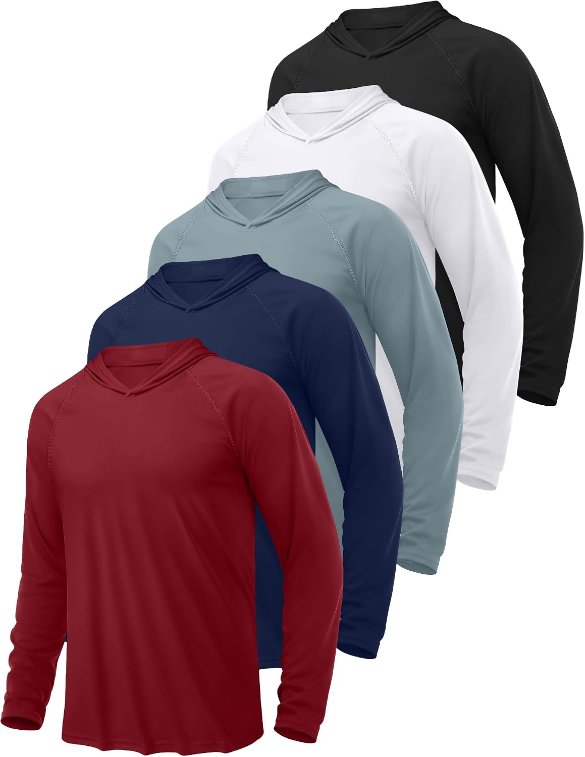 Detalle de HovSiyla Men's Hooded Shirts