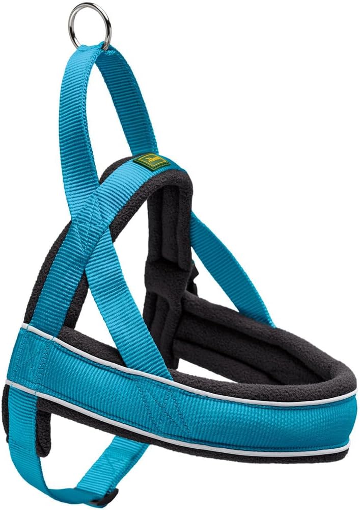 Thumbnail 2 de HUNTER Hundegeschirr RACING in Rot/Schwarz (Größe L) – weich gepolstert, reflektierend und verstellbar