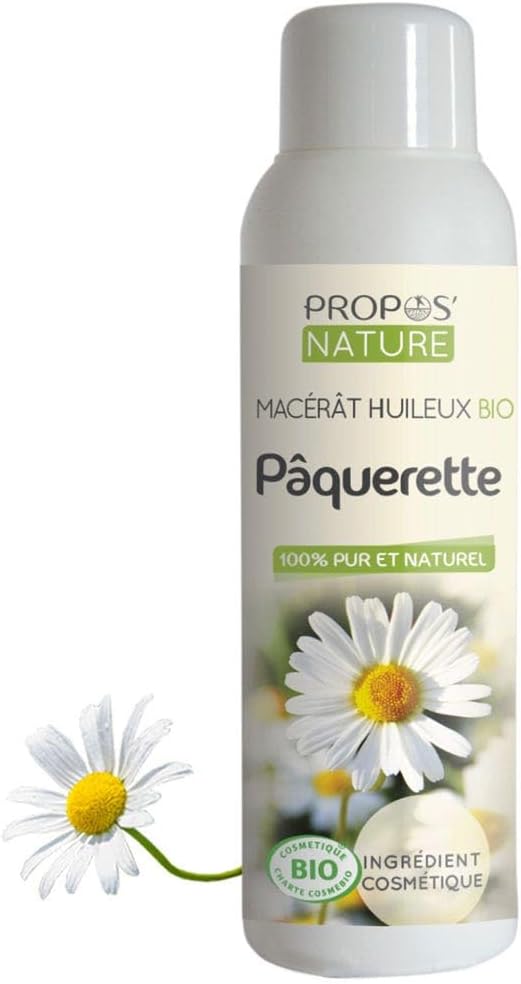 Detalle de Macérât de Pâquerette Bio - Bellis perennis flower extract, 100 ml, Origine France