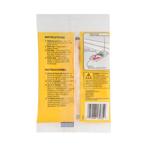 Thumbnail 11 de Victor Wide Pedal Mouse Traps, 12-Pack (Plastic Pedal Snap Traps)