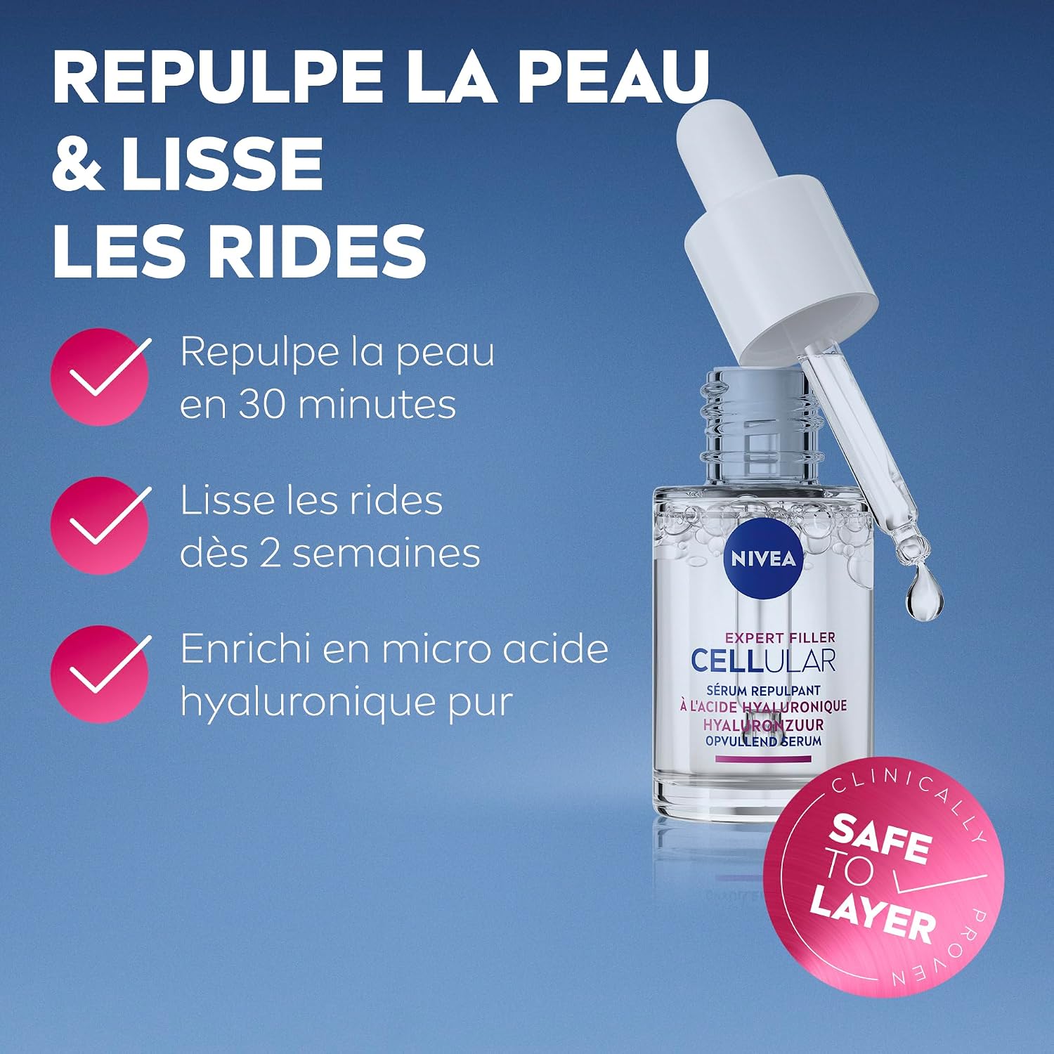 Detalle 2 de NIVEA Cellular Expert Filler Sérum 15 ml