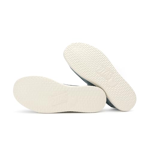 Detalle de Walk In Pitas WP150 Wallabi Washed – Mocasines sin Cordones para Hombre y Mujer