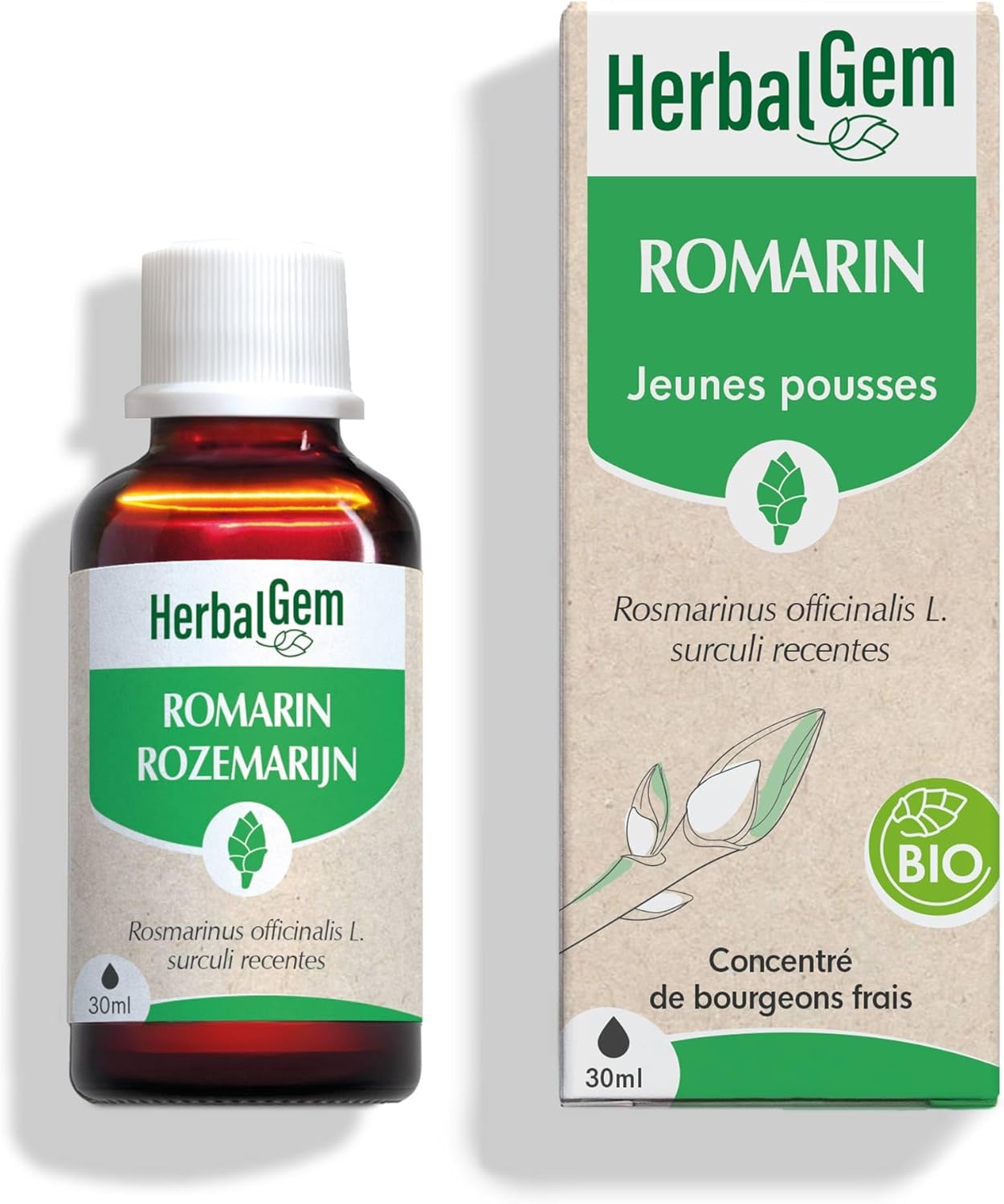 Thumbnail 2 de HERBALGEM Macérât-Mère Olivier Bio – Complément Gemmothérapie Concentrée, 30 ml