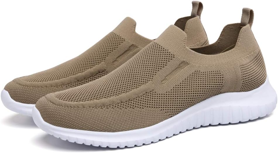 Thumbnail 5 de TIOSEBON Men's Slip-On Trainers – Lightweight Knit Walking Shoes for Everyday Use