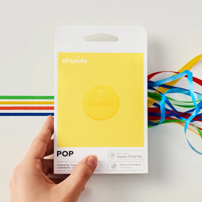 Thumbnail 5 de Chipolo POP Gelb – Bluetooth-Tracker für Schlüssel, Portemonnaie & Tasche