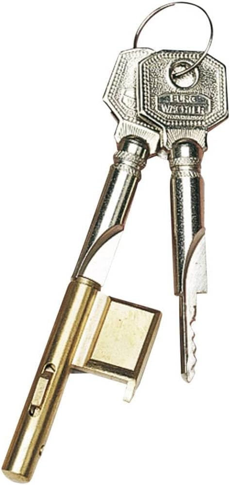 Detalle de Burg Wächter Zylinder-Schlüssellochsperrer mit Anschlag für Einsteckschlösser – E 700/3, 7 mm