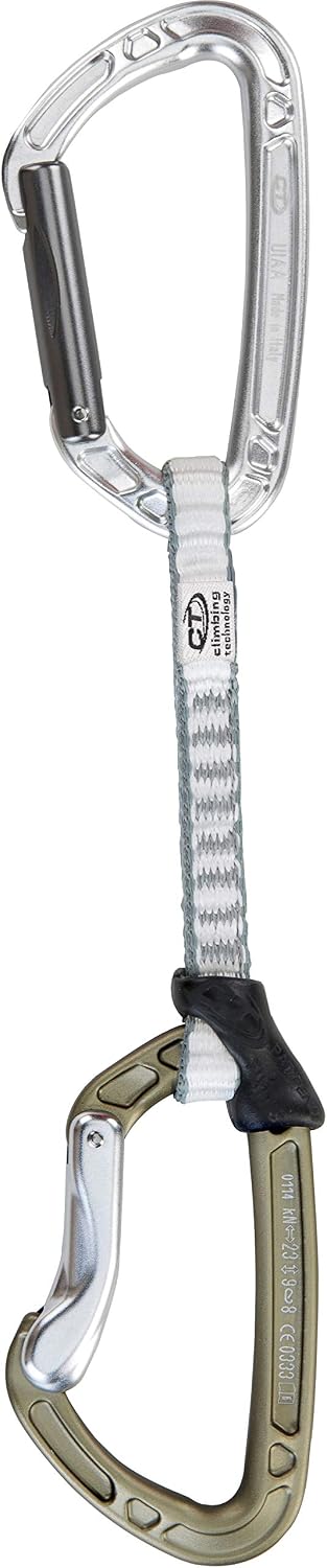 Detalle 1 de Aerial PRO Set DY HC Rinvio di Climbing Technology – confezione da 6 rinvii Rinvio in dado argento/marrone