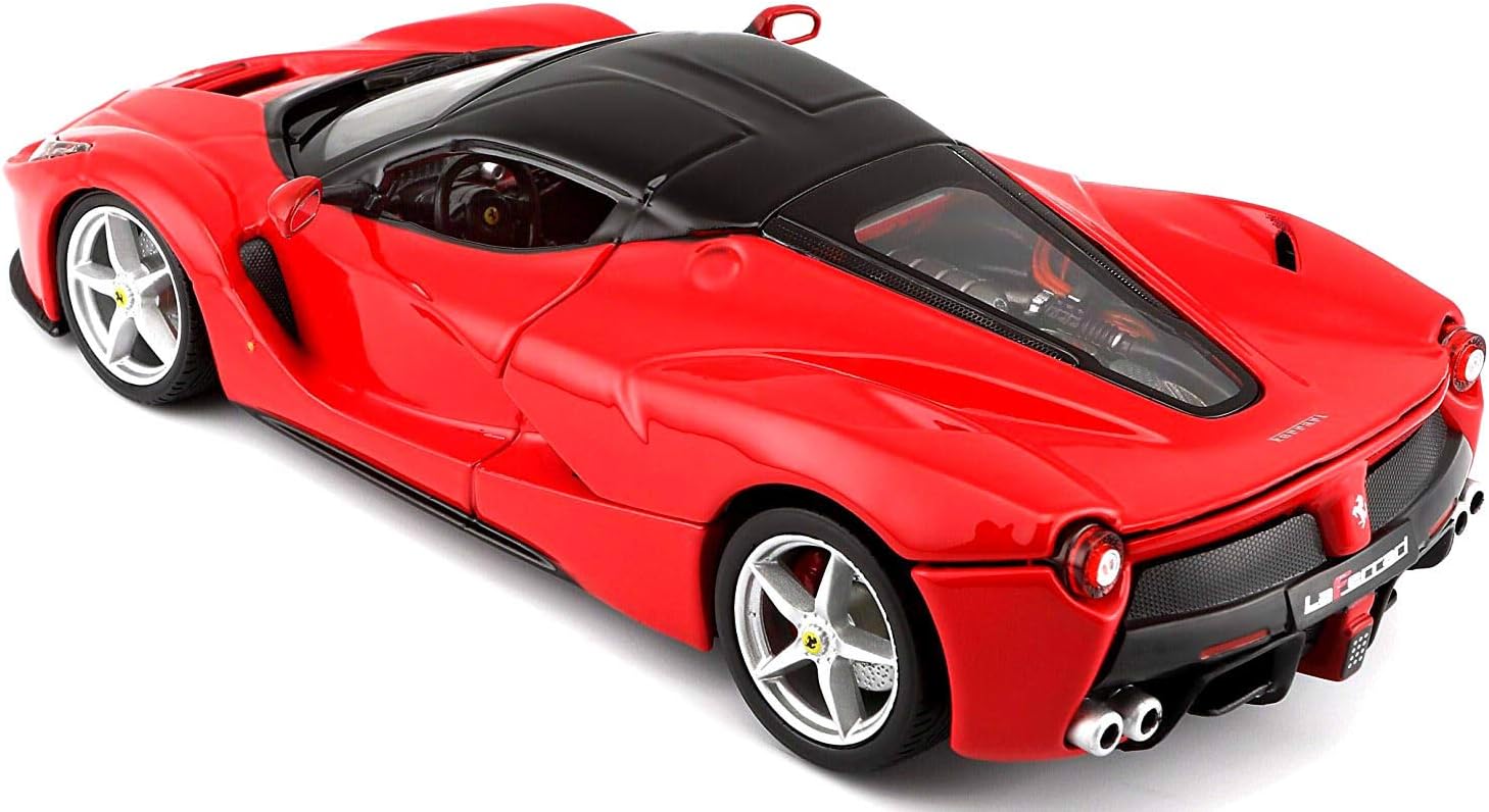 Detalle de Bburago Ferrari LaFerrari 18-26001 speelgoedauto, schaal 1:24, rood