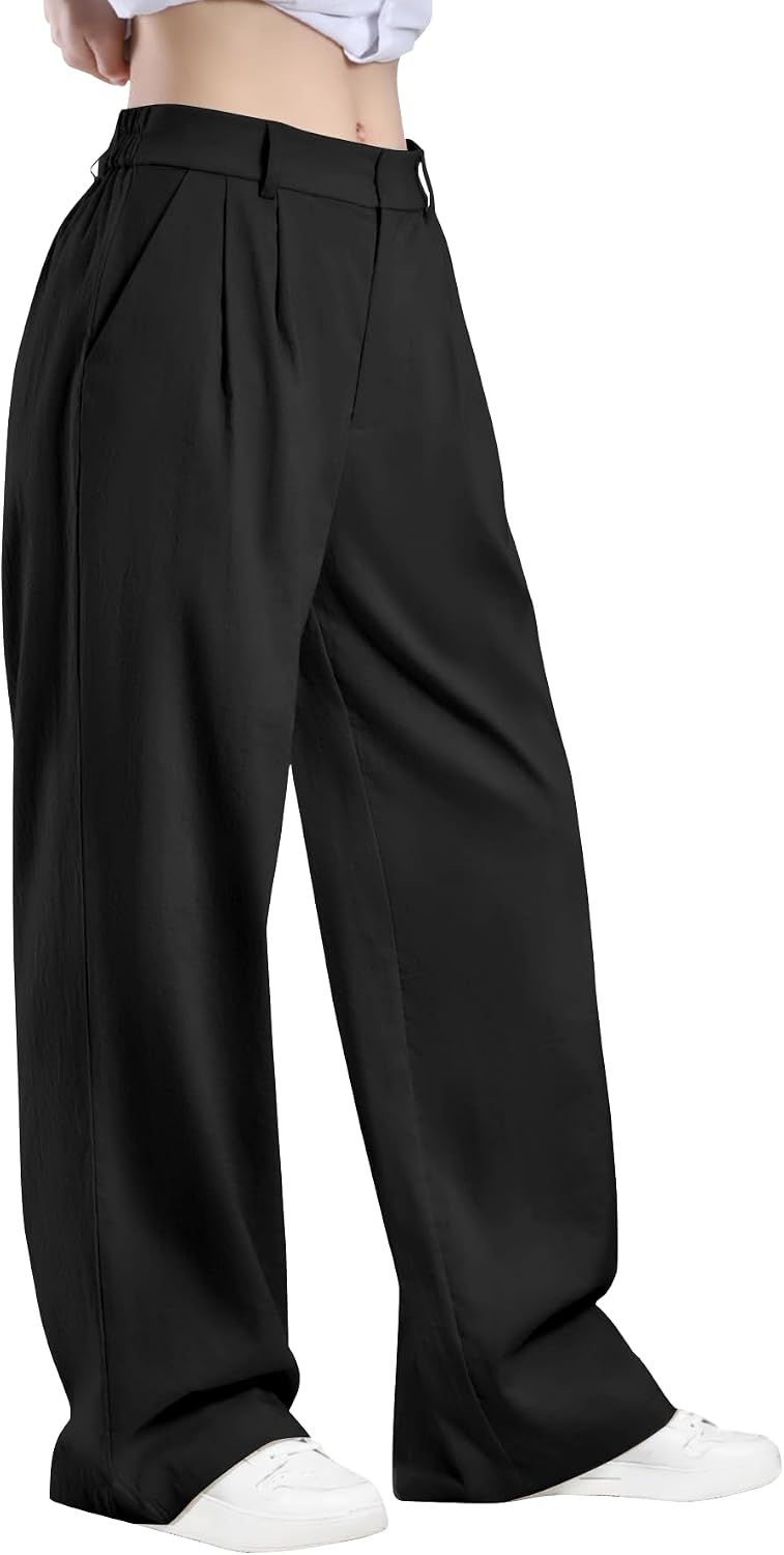 Detalle 2 de Glacspyg Damen Freizeithose Hochtailliert Herbst Winter