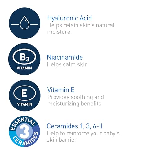 Thumbnail 2 de CeraVe Baby 2-in-1 Wash & Shampoo with Vitamin E (8oz) — Gentle, Ceramide-Driven Care for Hair & Skin
