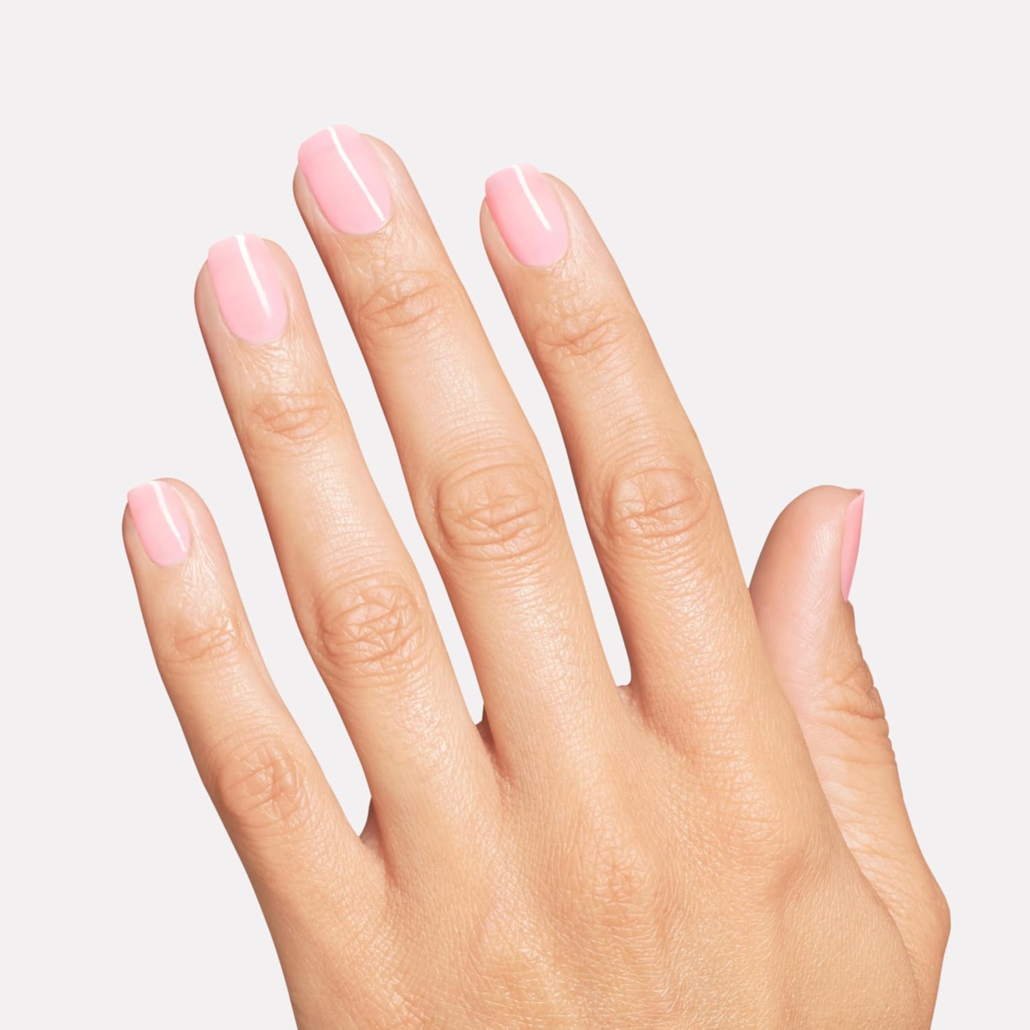 Thumbnail 1 de OPI Nature Strong Blossom Into Awesome Baby Pink Crème nail polish (15ml) – high-shine, up to 7 days
