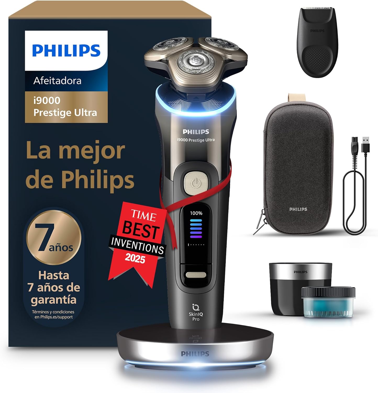 Detalle de Philips i9000 Prestige Ultra 72 cuchillas