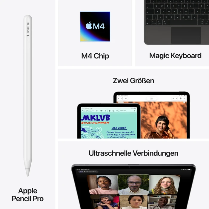 Thumbnail 6 de Apple iPad Air 13" (512 GB) Wi‑Fi + 5G mit M4-Prozessor – Grau