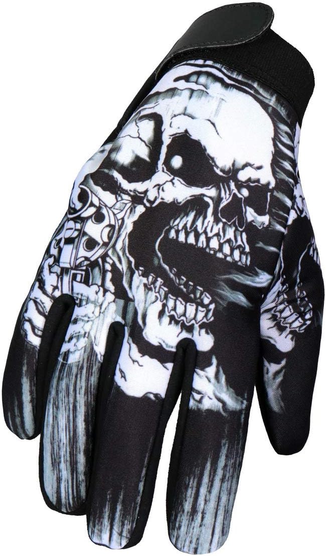 Detalle de Hot Leathers Motorcycle Gloves, 100% Cotton