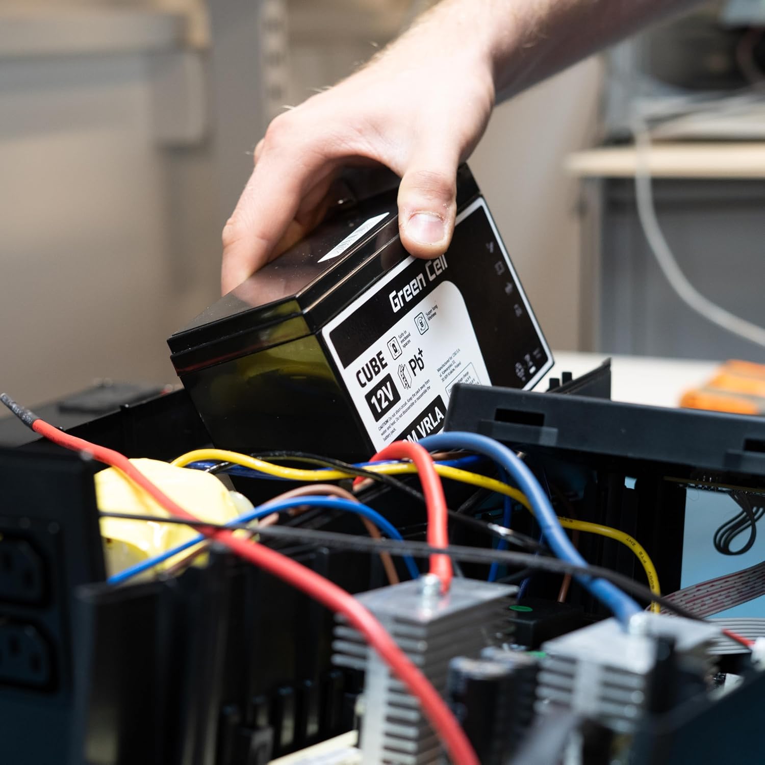 Thumbnail 6 de GreenCell Batteria AGM 12V 7Ah VRLA esente da manutenzione per UPS, allarmi e sistemi di emergenza