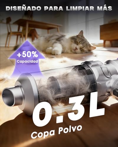 Thumbnail 2 de Ortiny Aspirador de Mano 28000PA: potencia sin cable para coche y hogar