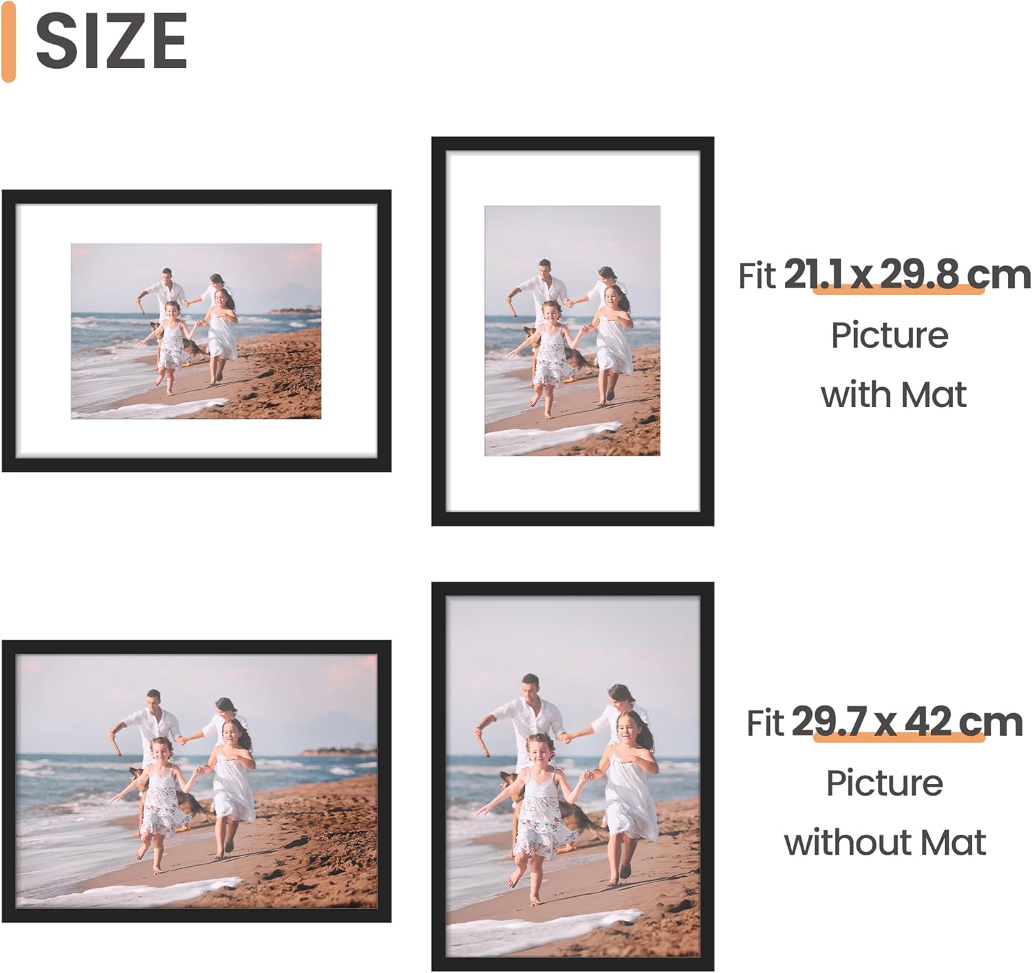 Thumbnail 2 de upsimples A3 Picture Frame 29.7 x 42cm 🖼