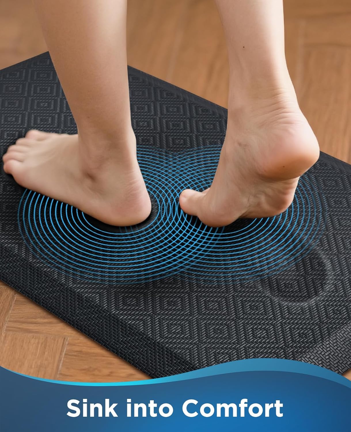 Detalle 2 de Ophanie 20x32 0.75" Anti-Fatigue Kitchen Mat