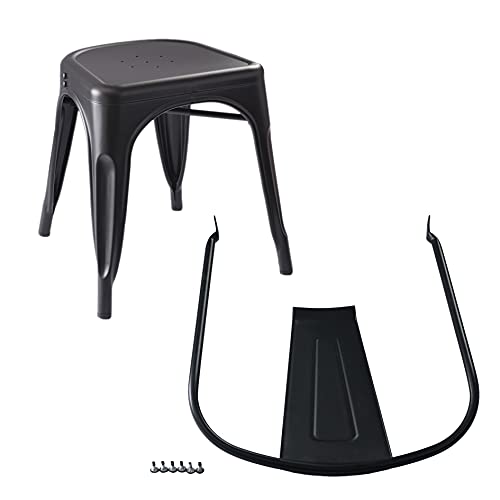 Thumbnail 6 de Amazon Basics Sillas apilables de metal para comedor y exterior