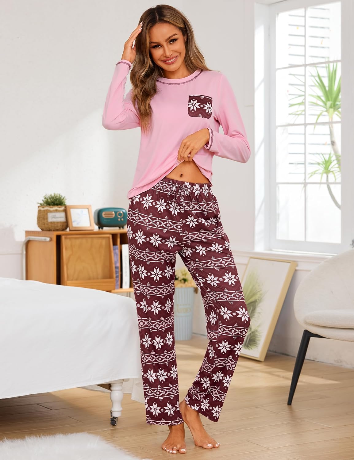Detalle 2 de Demegimi Pijama Invierno Mujer S-XXL