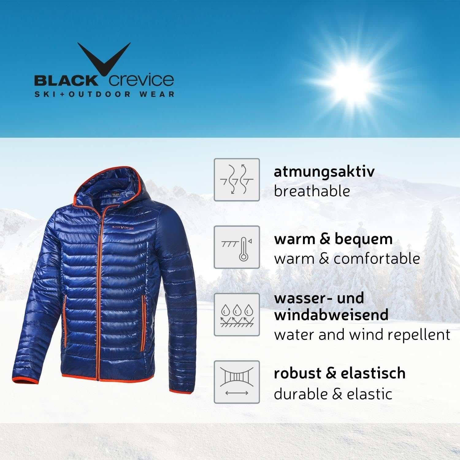 Detalle 2 de Black Crevice Veste isolante homme 120 g