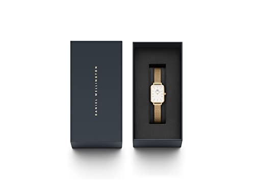 Thumbnail 6 de Daniel Wellington Orologio Quadro Pressed Evergold da Donna 20x26mm – Acciaio Inox 316L e DLC Gold