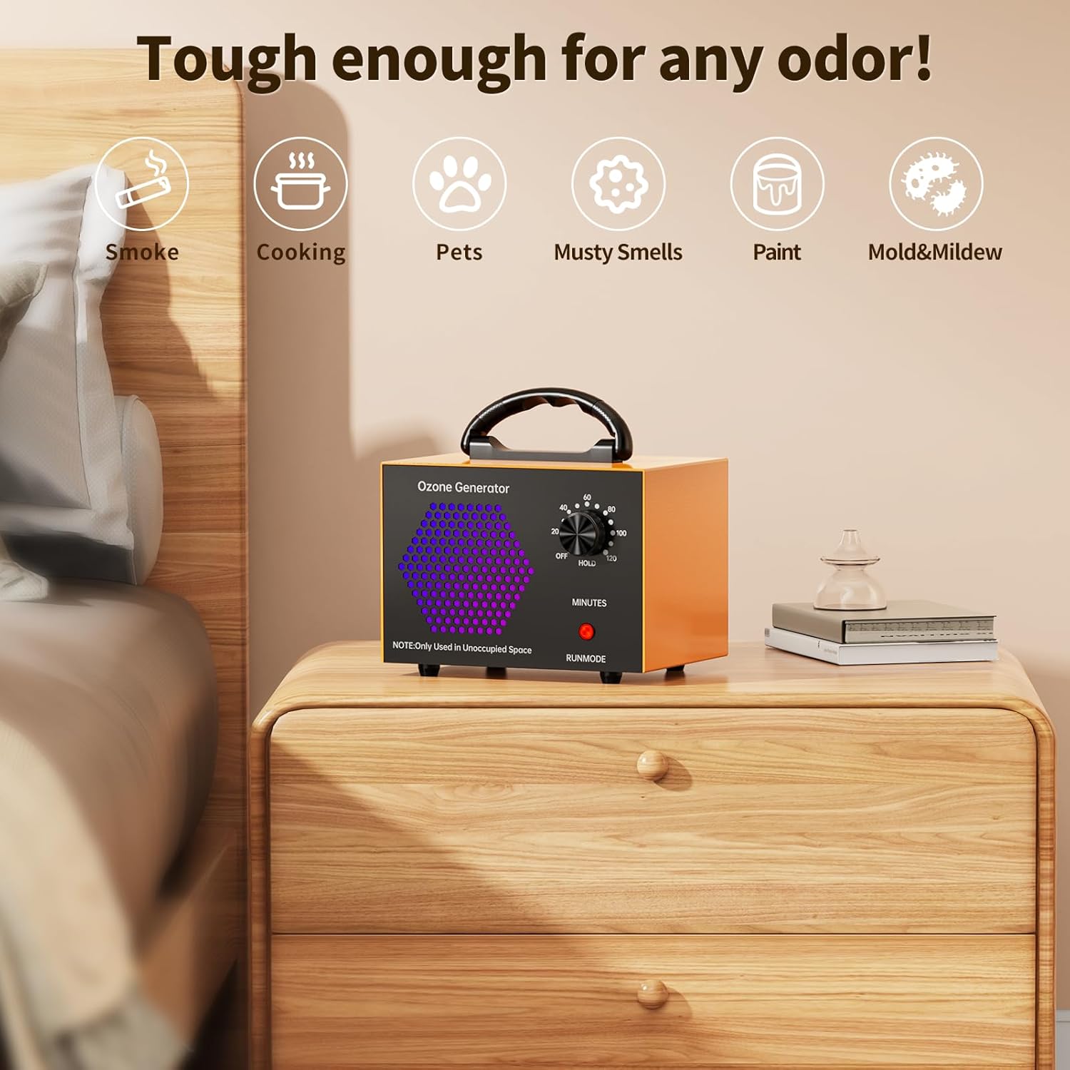 Thumbnail 2 de Ozongenerator 40.000 mg/h – Ozongerät für bis zu 300 m² mit 120-Minuten-Timer