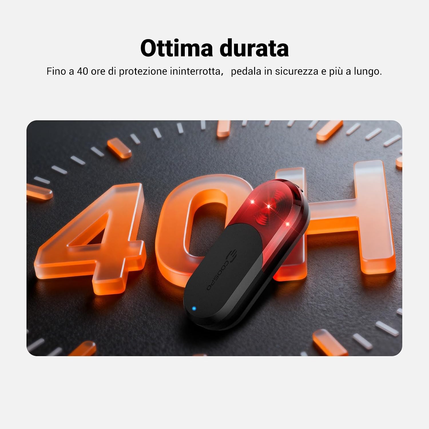 Thumbnail 5 de COOSPO TR70 Luce Posteriore Radar 140m