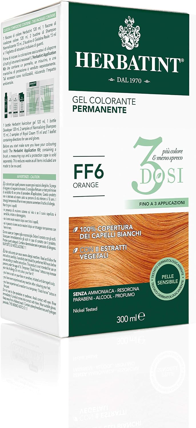 Detalle de Herbatint Gel 300 ml FF6 orange