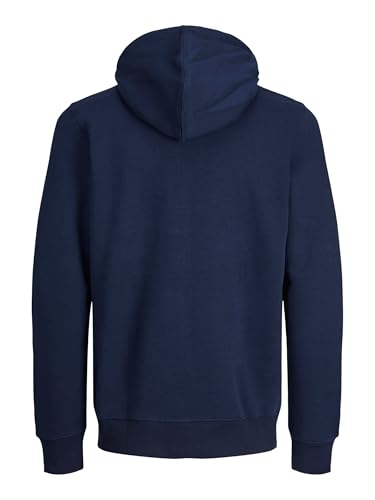 Thumbnail 2 de JACK & JONES Zip Hoodie Plain Navy Blazer L
