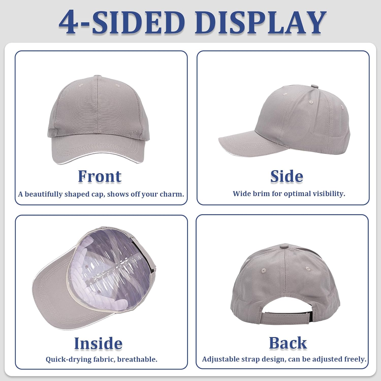 Thumbnail 3 de Dzpuhuojz 3 Pack Baseball Cap