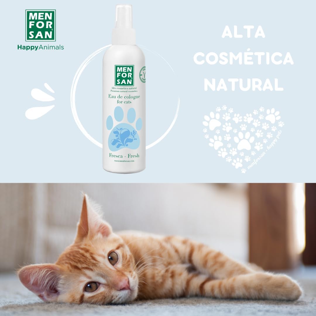 Thumbnail 4 de MENFORSAN Fresh Eau de Toilette per gatti da 125 ml: profumo fresco con effetto deodorante