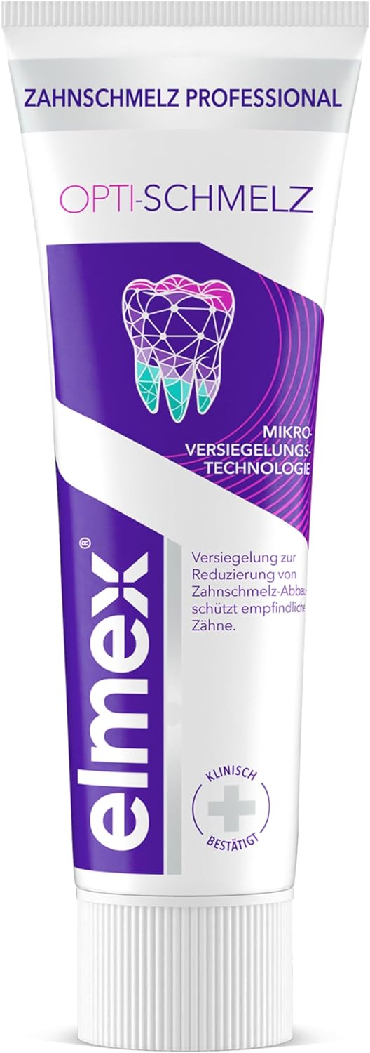 Detalle de elmex Zahnpasta Professional Opti-schmelz Versiegelung & Stärkung 75ml – 2er Pack