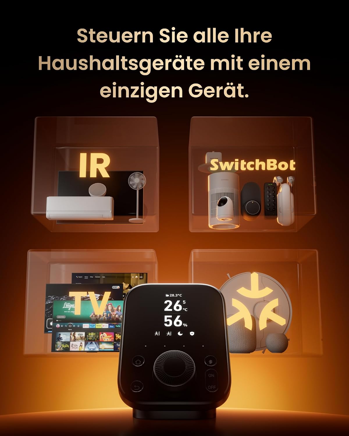 Detalle 2 de SwitchBot Hub 3 Smart Home Hub mit Matter