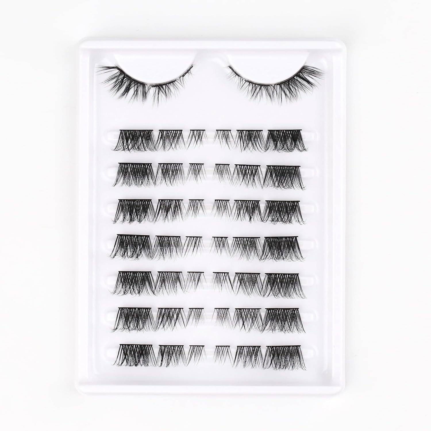 Thumbnail 5 de Wimpern Cat Eye Cluster Lashes – Siligli Cat-Eye Look, 8–13 mm, 64 Stück (8 Paar)