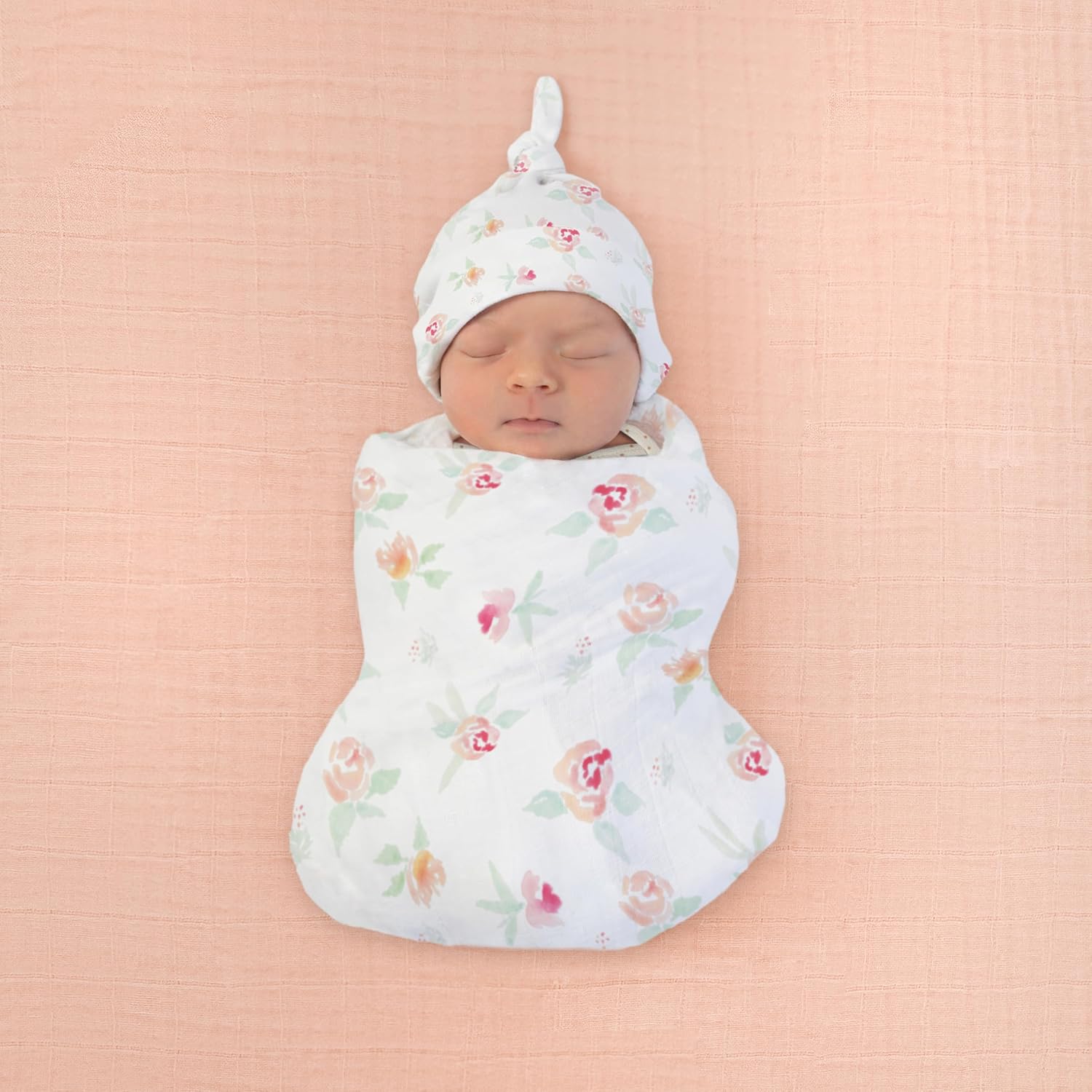 Detalle de SwaddleDesigns Fitted Crib Sheet, Cotton Muslin