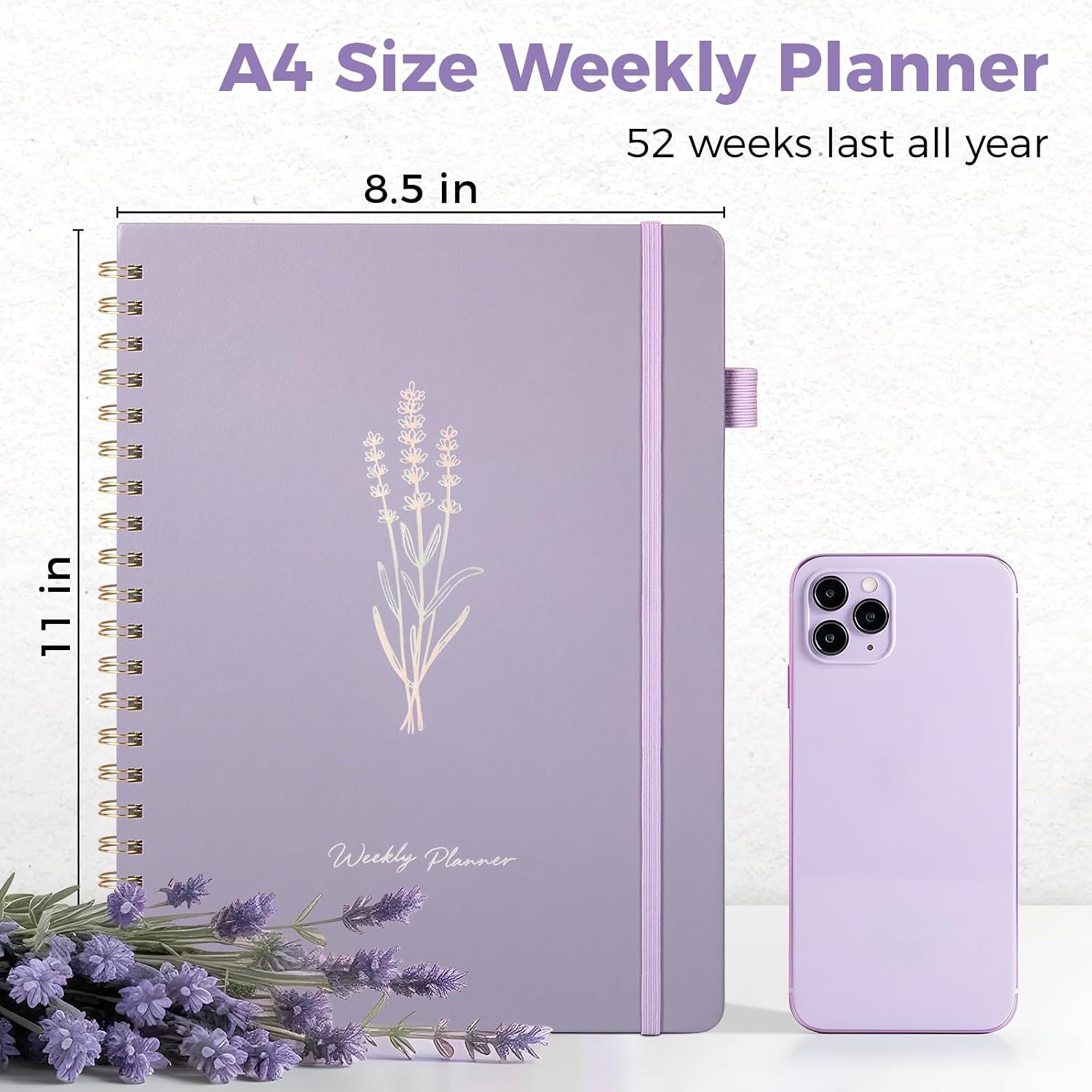 Detalle 2 de Umriox A4 undated weekly planner