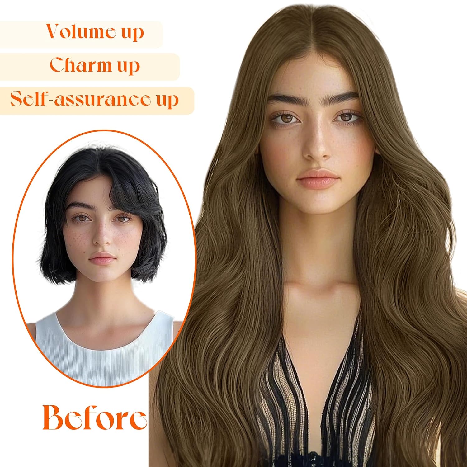 Thumbnail 5 de Sunny Hair Wire Hair Extensions 18in