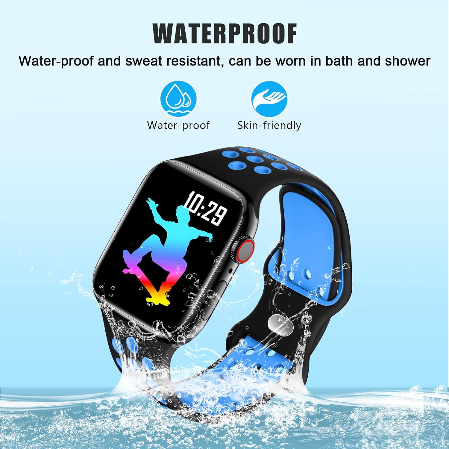 Thumbnail 2 de DigiHero Sport Straps for Apple Watch 49mm