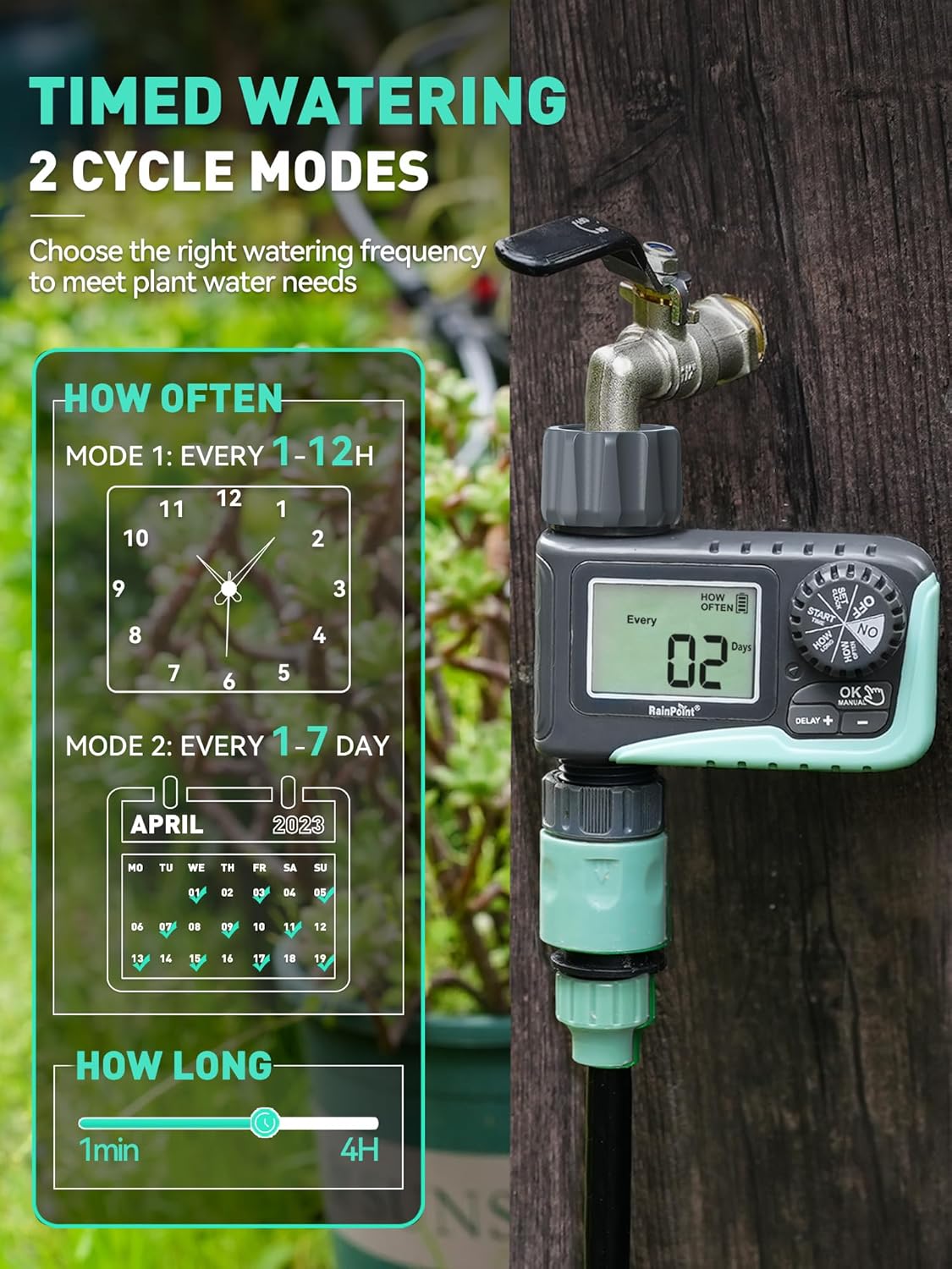 Thumbnail 1 de RAINPOINT Sprinkler Timer 2-Pack