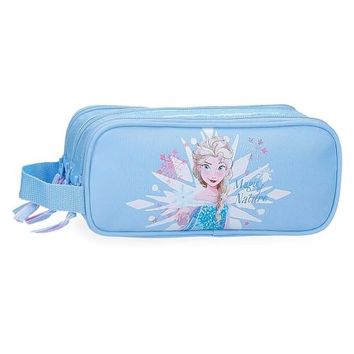 Detalle de Disney Magic Ice Neceser de viaje para niñas, azul