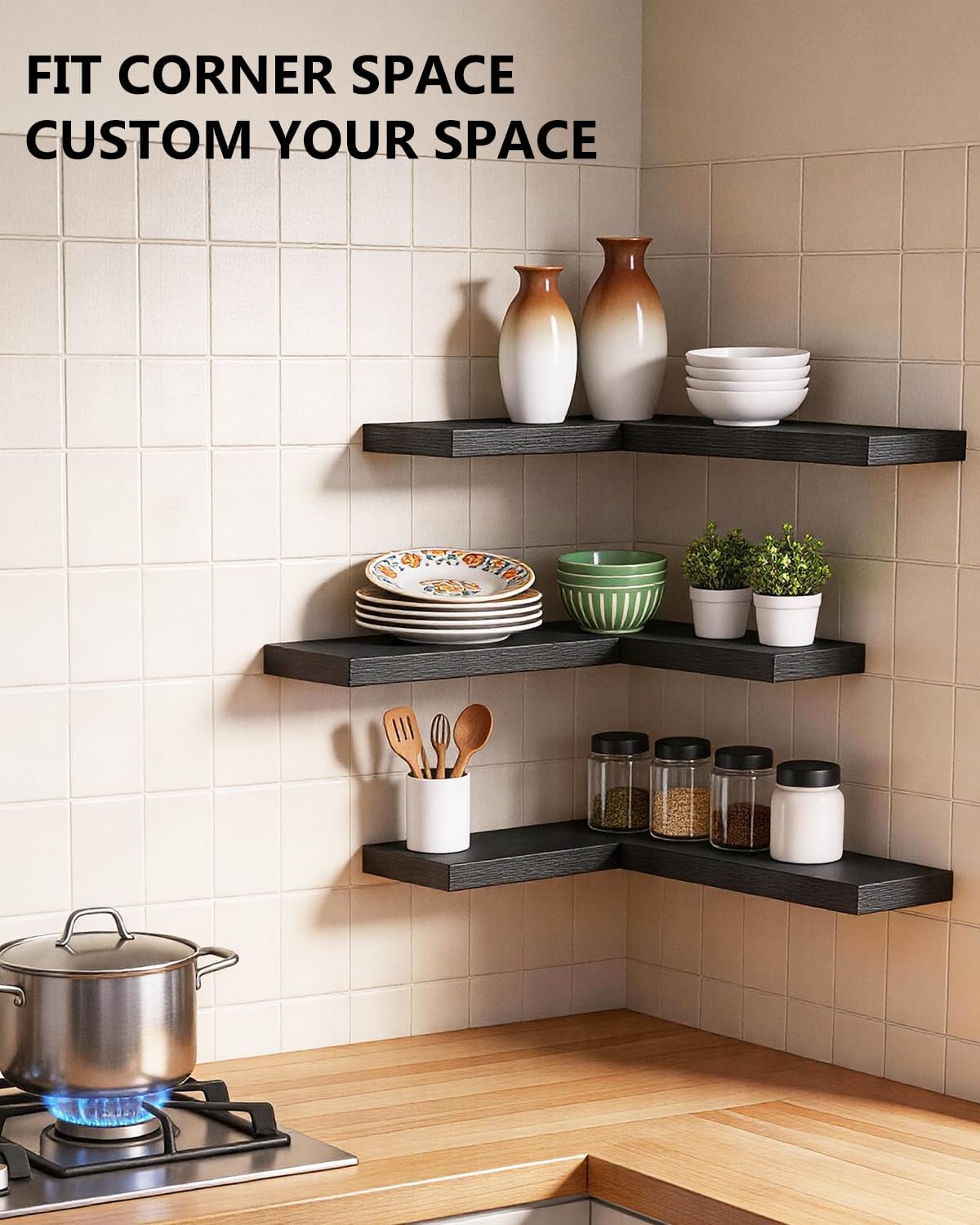 Thumbnail 6 de WALI Floating Shelves, 2-Tier