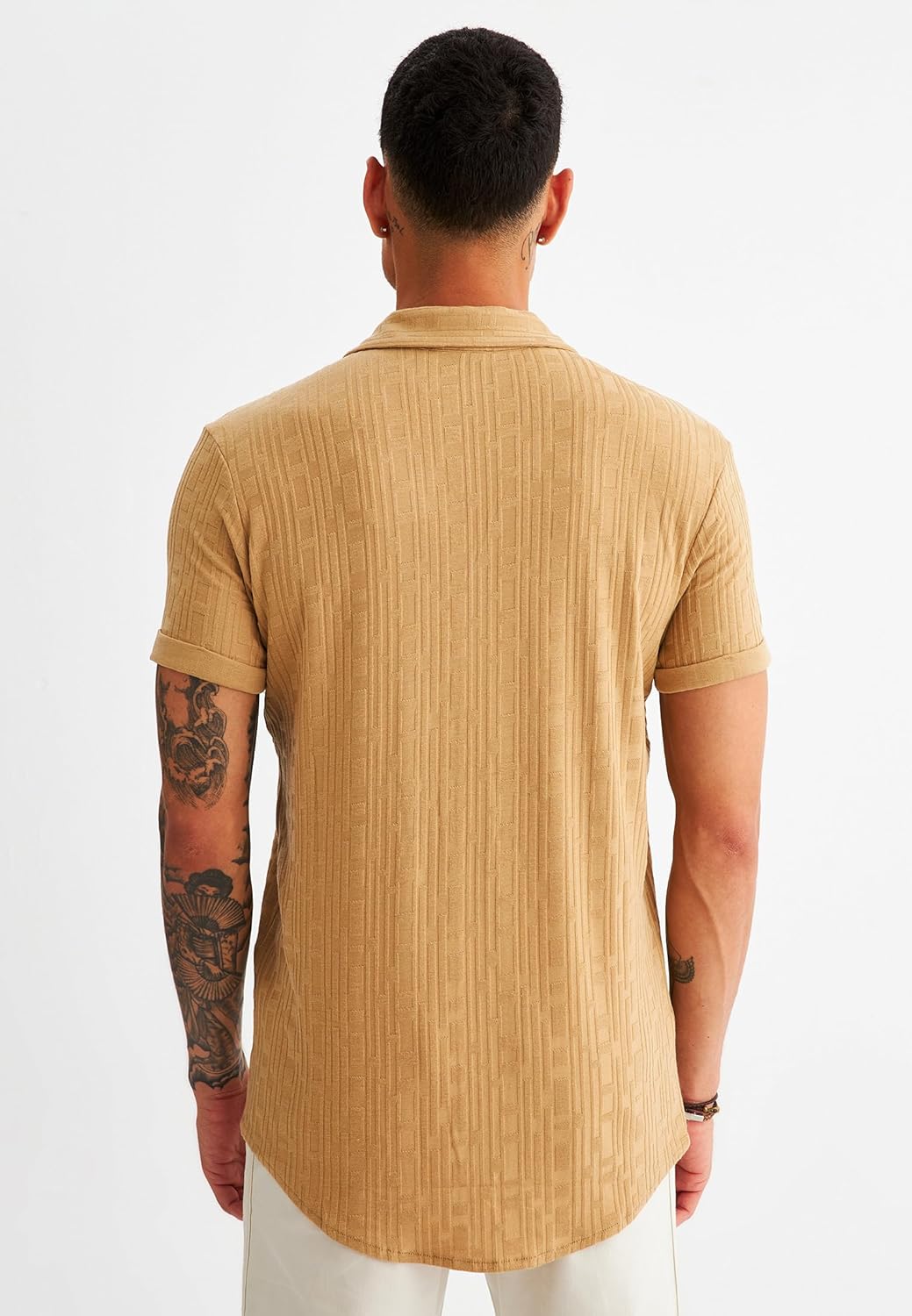 Detalle 2 de Leif Nelson LN55675 - T-shirt d'été à manches courtes pour hommes