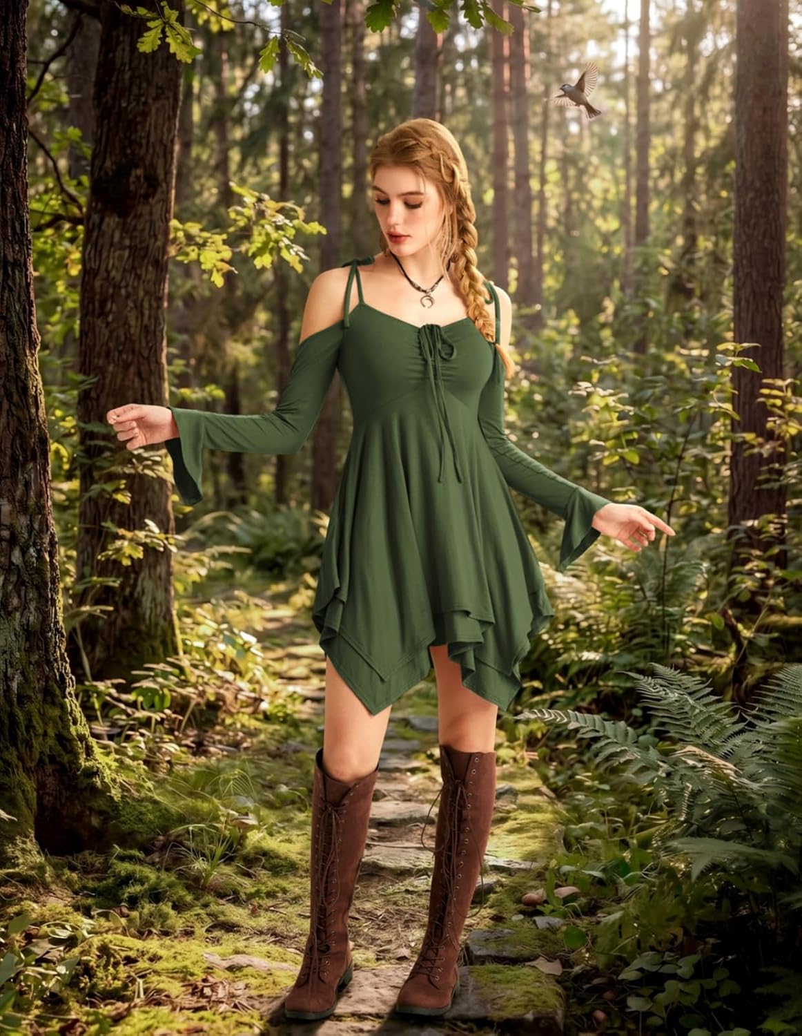 Detalle de Scarlet Darkness Knit Dress
